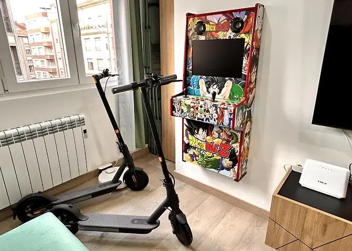 Lujo 10 Pax Proyector, Maquina Arcade Y Patinetes